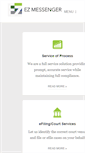 Mobile Screenshot of ezmessenger.com